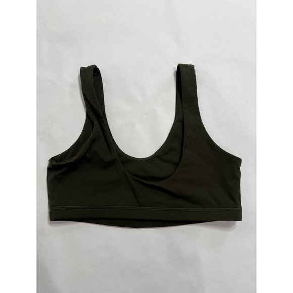 SET Active Sportbody Dip Bra in Dark Green - Picture 4 of 5